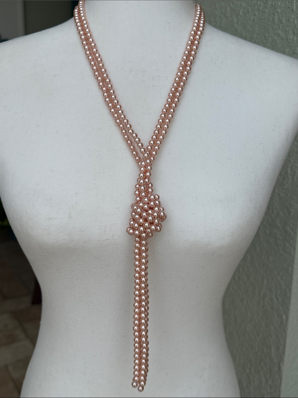 Charter Club faux pearl necklace